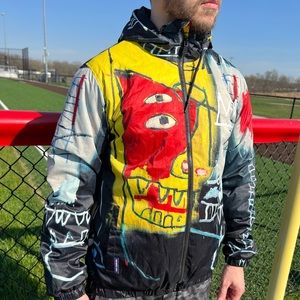 BASQUIAT x MEMBERS ONLY 🍌 Art Jacket